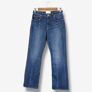 Tu Es Mon Tresor Amethyst Jeans Size 25 Mid Rise Flare Leg Slim Fit Medium Wash